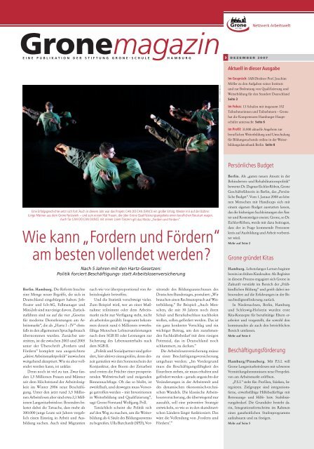 GroneMag_02_07.qxd (Page 1) - Stiftung Grone-Schule