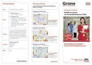 Inhalte - Stiftung Grone-Schule