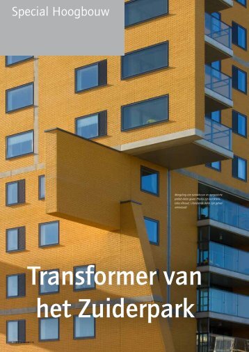 Transformer van het Zuiderpark - Grontmij