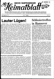 Lauter Lügen! - Groß Wartenberg