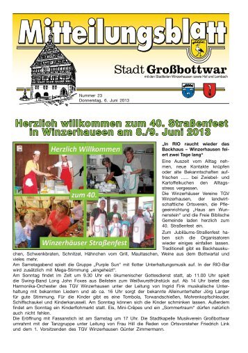 Pflegeheime Großbottwar / Winzerhausen - Gemeinde Großbottwar