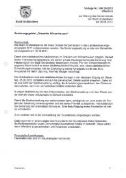 Sanierungsgebiet Ortsmitte Winzerhausen - Gemeinde Großbottwar