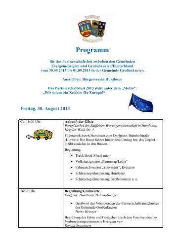 Programm_Partnerschaft_2013.pdf - Gemeinde Großenkneten