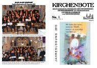 Januar - Evangelischen Kirchengemeinde Großhabersdorf