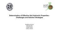 Determination of Effective Soil Hydraulic Properties - Challenges ...