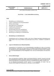 Arbeitsstätten-Richtlinie - Umkleideräume - ASR 34/1-5