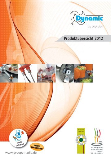 Produktübersicht 2012 - Dynamic