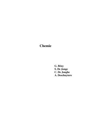 Chemie (pdf, 1.7M) - Groep T