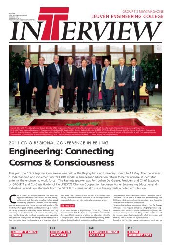 Engineering: Connecting Cosmos & Consciousness - Groep T