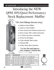 Mufflers - Grand Rock Truck Exhaust Systems