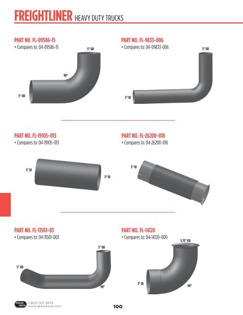 Our FULL Online Catalog - Grand Rock Truck Exhaust Systems