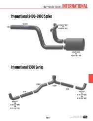 International 9400-9900 Series International 9300 Series