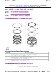 Low and Reverse Clutch Overhaul - GRRRR8.net