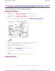 Transmission Fluid Replacement - GRRRR8.net