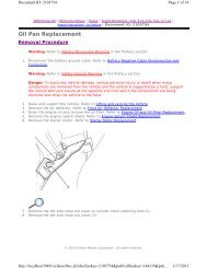 Oil Pan Replacement - GRRRR8.net