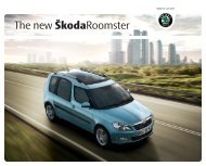 The new ŠkodaRoomster