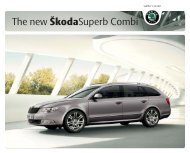 the new Škoda Superb Combi