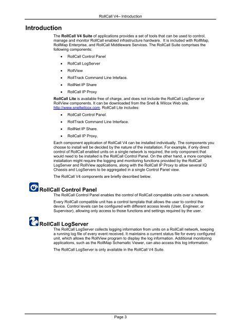 RollCall V4 Suite & RollCall Lite - GRS Systems