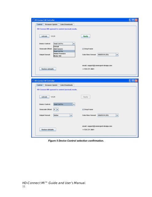 HD-Connect MI manual - Convergent Design, experts in HDMI, SD ...