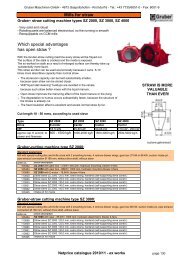 SZ 2000 / 3000 / 4000 - Gruber Maschinen GmbH