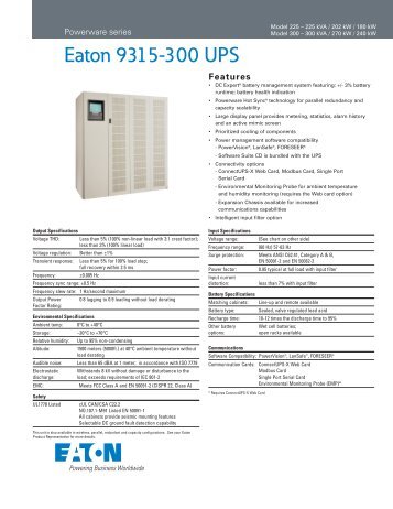 Eaton 9315-300 UPS