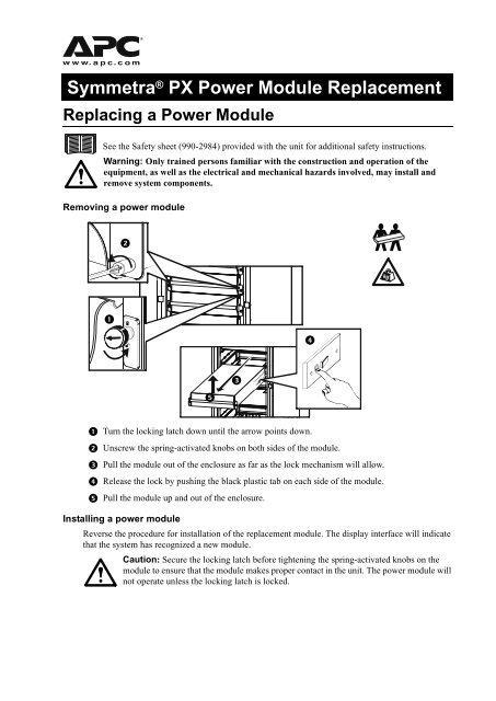 Symmetra® PX Power Module Replacement - Gruber Power