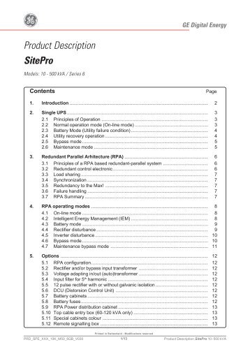 GE SitePro Brochure.pdf - Gruber Power