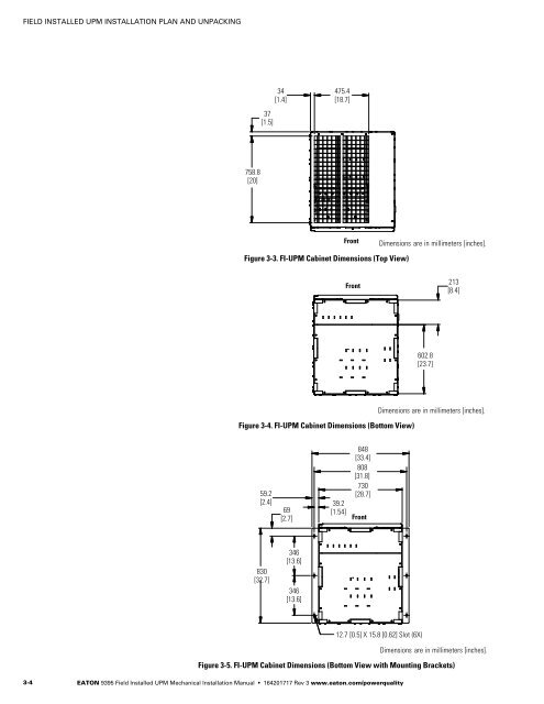 Eaton 9395 Field Installed UPM Mechanical ... - Jonweb.net