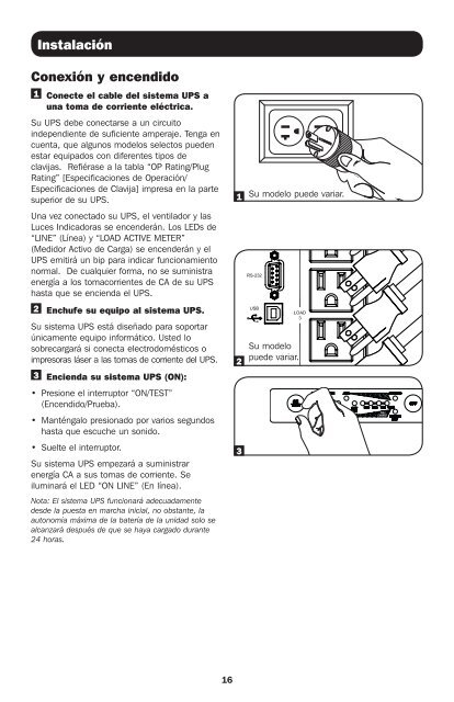 Manual del Propietario para UPS SmartOnline 932470 - Tripp Lite