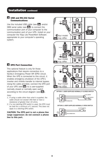 Manual del Propietario para UPS SmartOnline 932470 - Tripp Lite