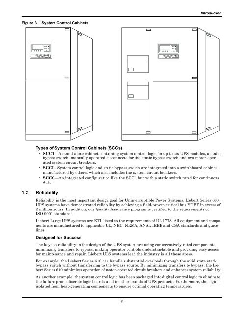 Liebert® Series 610™ UPS - Jonweb.net