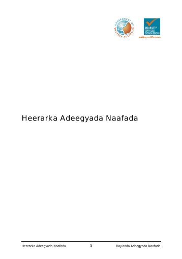 Heerarka Adeegyada Naafada [PDF 102 kB] - Disability Services ...