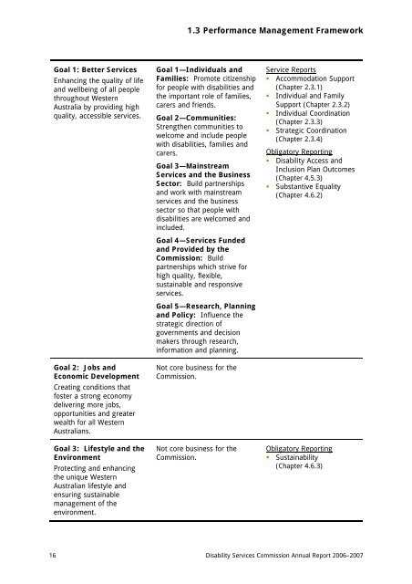 2006-2007 Annual Report - Disability Services Commission