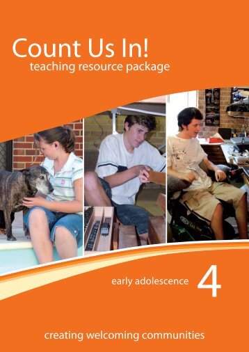 Booklet 4: early adolescence - Disability Services Commission