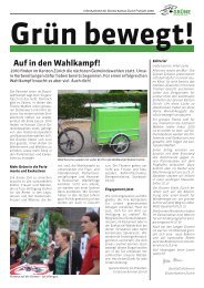 Auf in den Wahlkampf! - Grüne Kanton Zürich