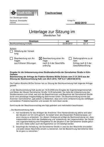 Anfrage Umbenennung Gernsheimer Str. Ostheim - Bündnis 90/Die ...