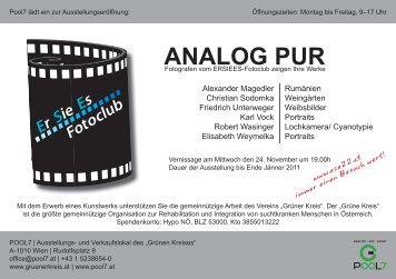 ANALOG PUR - Grüner Kreis