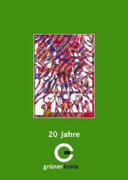 Festschrift 20 Jahre (2003) - Grüner Kreis