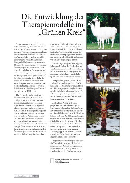 Festschrift 20 Jahre (2003) - Grüner Kreis