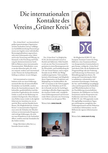 Festschrift 20 Jahre (2003) - Grüner Kreis