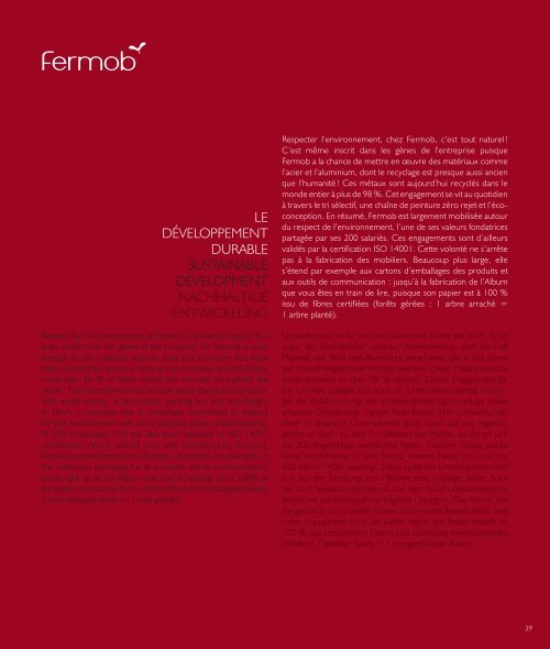 Fermob Katalog - Grüner Krebs GmbH