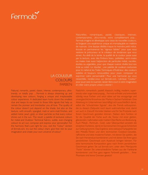 Fermob Katalog - Grüner Krebs GmbH