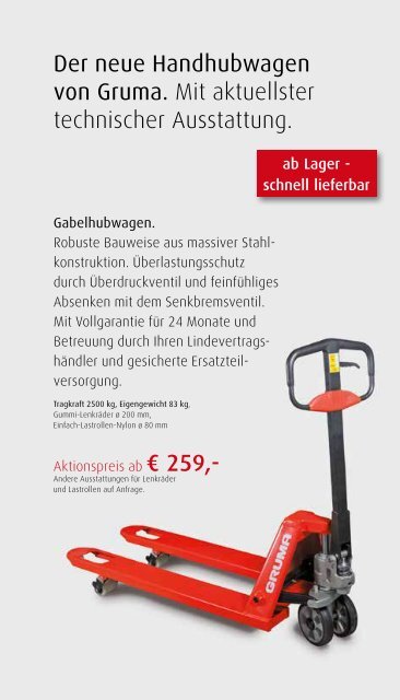 Lagertechnik von den Besten! - Gruma