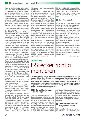 F-Stecker richtig montieren - Grundig-info.de