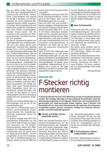 F-Stecker richtig montieren - Grundig-info.de