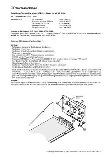 SER 251 - Grundig-info.de