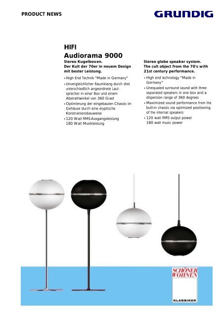 HIFI Audiorama 9000 - Grundig