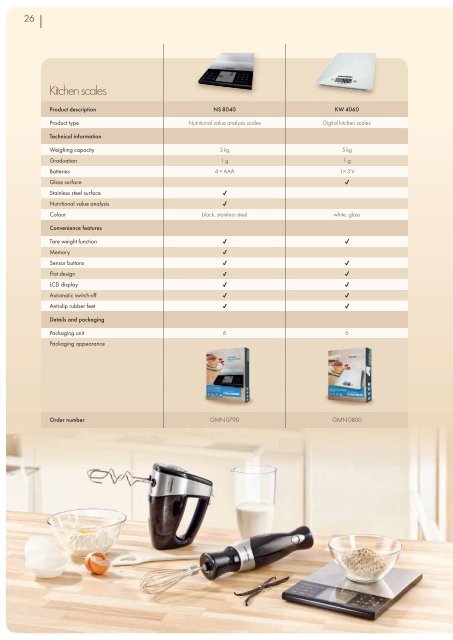 Catalogue Small Kitchen Appliances 2011/12 - Grundig