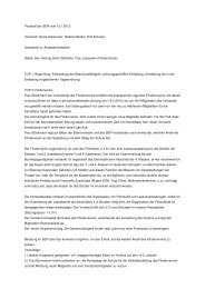 Protokoll vom 15.1.2013 - Die Grundschule Barendorf