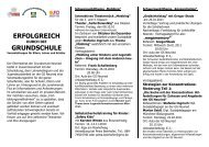 programm vortragsreihe 2010-2011 - Grundschule Neuried